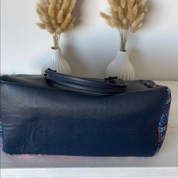 Frida Kahlo Colorful Patterned Tote Bag - Picture 6 of 6